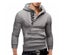 Mans Spring And Autumn Hoodies Letter Fleece Hooded Sweatshirt Patchwork Color Carousel 4