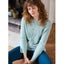 Alpaca Blend jumper in mint - size L - (18 -20) Super soft / incredible warm Carousel 1