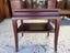 Quality Solid & Heavy Mahogany Side Table Carousel 7