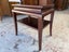 Quality Solid & Heavy Mahogany Side Table Carousel 4