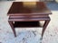 Quality Solid & Heavy Mahogany Side Table Carousel 11