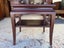 Quality Solid & Heavy Mahogany Side Table Carousel 12