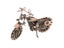 Vintage Metal Model Craft Motorbike Motorcycle Model Home Decor Ornament Gift Carousel 4