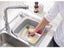 Square Kitchen Sink With Drain Basket For Travel Outdoor Use Carousel 4