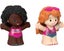 Fisher-Price Little People Toddler Toys Barbie Swimming Figure Set with 2 Charac Carousel 1