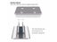 Aluminum Vertical Laptop Stand With Adjustable Thickness For MacBook Pro/Air Carousel 6