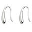 925 sterling Silver teardrop earrings "Bevina" (15mm) Carousel 1
