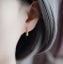 925 sterling Silver teardrop earrings "Bevina" (15mm) Carousel 4