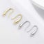 925 sterling Silver teardrop earrings "Bevina" (15mm) Carousel 9