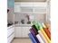 Pearl White DIY Decorative Film PVC Self Adhesive Wall Paper Furniture Carousel 2