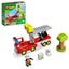 LEGO DUPLO Town Fire Truck 10969 Building Toy Set for Toddlers, Preschool Boys a Carousel 2