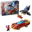 LEGO Marvel Iron Man Car & Black Panther vs. Red Hulk Building Toy - Marvel Supe Carousel 1