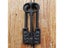 2 Pieces Cast Iron Door Knocker With Handle Doorknocker Key Design Door Latch Carousel 4