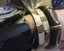 Two VINTAGE Wood Brass & Horn Bangles Carousel 3