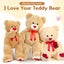 MaoGoLan Big Teddy Bear Plush 42"- Giant BrownTeddy Bear Stuffed Animal with Hea Carousel 2
