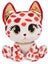 GUND P.Lushes Pets Gem Stars Collection, Scarlett Smooches Fox Stuffed Animal, W Carousel 1