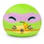 TeeTurtle Teenage Mutant Ninja Turtles 6" Reversible Plushie - Donatello - Cute Carousel 2