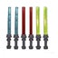 LEGO Lot of 6 Lightsaber for Small Minifigures (2 Red, 2 Blue, 2 Yellow) Carousel 1