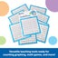 Learning Resources Laminated Hundred Boards, Dry-Erase Counting Aid, Set of 10, Carousel 2