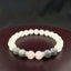 Women's Bracelet White Crystal Pink Crystal Grey Moonstone Bracelet Carousel 3