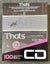 2 x That's (60 min & 90 min) Type II Blank Audio Cassette Tapes - Beats TDK? Carousel 1