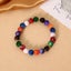 Women's Bracelet Simple Style Acrylic bead Natural Zirconia Planet Star Design Carousel 4
