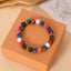 Women's Bracelet Simple Style Acrylic bead Natural Zirconia Planet Star Design Carousel 10