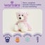 warmies Microwavable & Weighted Stuffed Animals, Pink Bear - Heated Stuffed Anim Carousel 2