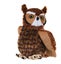 Wild Republic Great Horned Owl Plush, Stuffed Animal, Plush Toy, Kids Gifts, Cud Carousel 1