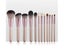 12pcs Grapes Makeup Brushes Set Microcrystalline Silk Cosmetic Bag Foundati Carousel 2