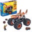 MEGA Hot Wheels Monster Trucks Building Toy Playset, Tiger Shark with 187 Pieces Carousel 1