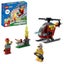 LEGO City Fire Helicopter Toy 60318 for Preschool Kids, Boys and Girls 4 Plus Ye Carousel 1