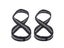 Figure 8 Weight Lifting Straps For DeadLift Pull-ups Gym Fitness Carousel 1