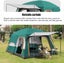 Outdoor Camping Tent – Double Layer, Family Tent 3.8m*2.6m*1.85m XMLCF71205 Carousel 3