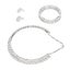 rhinestone necklace bracelet earrings Bridal Jewelry Set Stylish Elegant Carousel 4