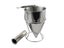 Stainless Steel Funnel With Stand, Stainless Steel Funnel Cake Dispenser with St Carousel 4