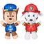 Swimways Nickelodeon Paw Patrol Chase and Marshall Swim Huggable 2-Pack, Floatin Carousel 1