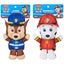 Swimways Nickelodeon Paw Patrol Chase and Marshall Swim Huggable 2-Pack, Floatin Carousel 2