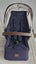 Prams mamas & papas Bassinet/Carrycot with Rain Cover Carousel 3