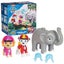 Paw Patrol: Jungle Pups Marshall, Skye & Elephant Action Figures with Projectile Carousel 1