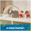 Paw Patrol: Jungle Pups Marshall, Skye & Elephant Action Figures with Projectile Carousel 2