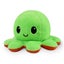 TeeTurtle - The Original Reversible Octopus Plushie - Red + Green - Cute Sensory Carousel 2