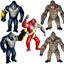 TwCare Set of 5 Godzilla x Kong: The New Empire, Dinosaur Dragon Toys Action Fig Carousel 1