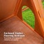 Paw Mate 118 X 50 45Cm Rabbit Hutch Chicken Coop Triangle Cage Run Small Animal Carousel 4
