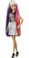 Barbie Doll, Rainbow Sparkle Hair with Extra Long 7.5-Inch Blonde Rainbow Hair, Carousel 1