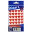 Avery Label Hearts Red Small 70 Pack Carousel 1