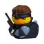 TUBBZ Boxed Edition Solid Snake Collectible Vinyl Rubber Duck Figure - Official Carousel 1