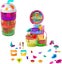Polly Pocket 2-in-1 Travel Toy Playset, Spin 'N Surprise Smoothie with Micro Pol Carousel 2