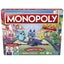 Hasbro Gaming Monopoly Junior Board Game, 2-Sided Gameboard, 2 Games in 1, Monop Carousel 1