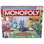 Hasbro Gaming Monopoly Junior Board Game, 2-Sided Gameboard, 2 Games in 1, Monop Carousel 2